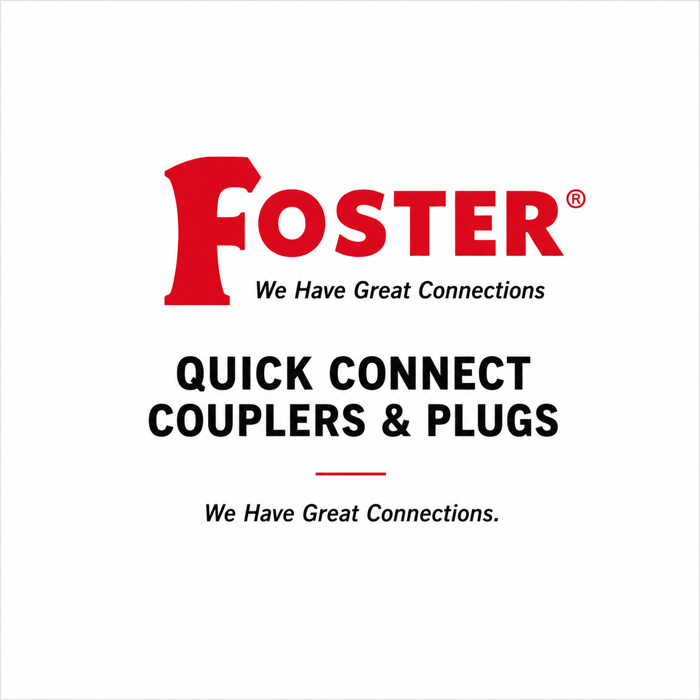 Foster quick connect couplers and plugs