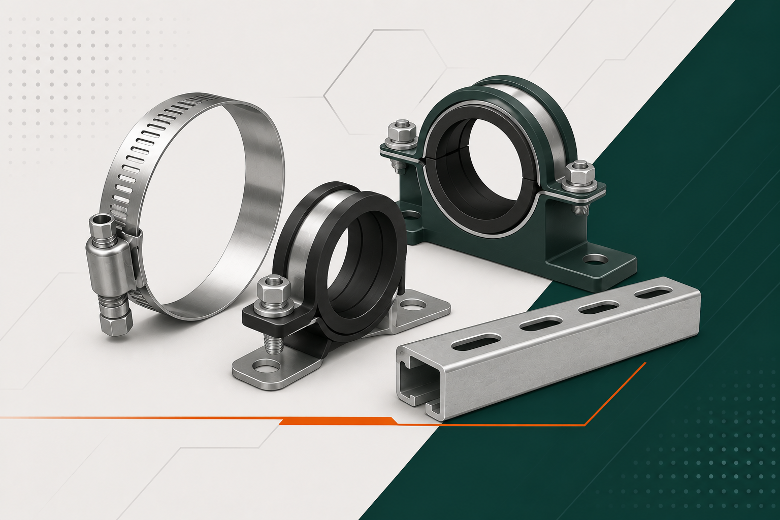 Ideal-Tridon hose clamps